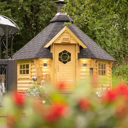 Chalet Vitaspa - Whirlpool & Sauna Privatspa Pegnitz Exterior foto